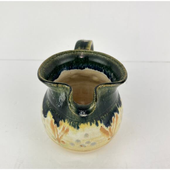 Hand Turned Ceramic Pouring Vessel Small Pitcher D. Burrow - Picture 2 of 6